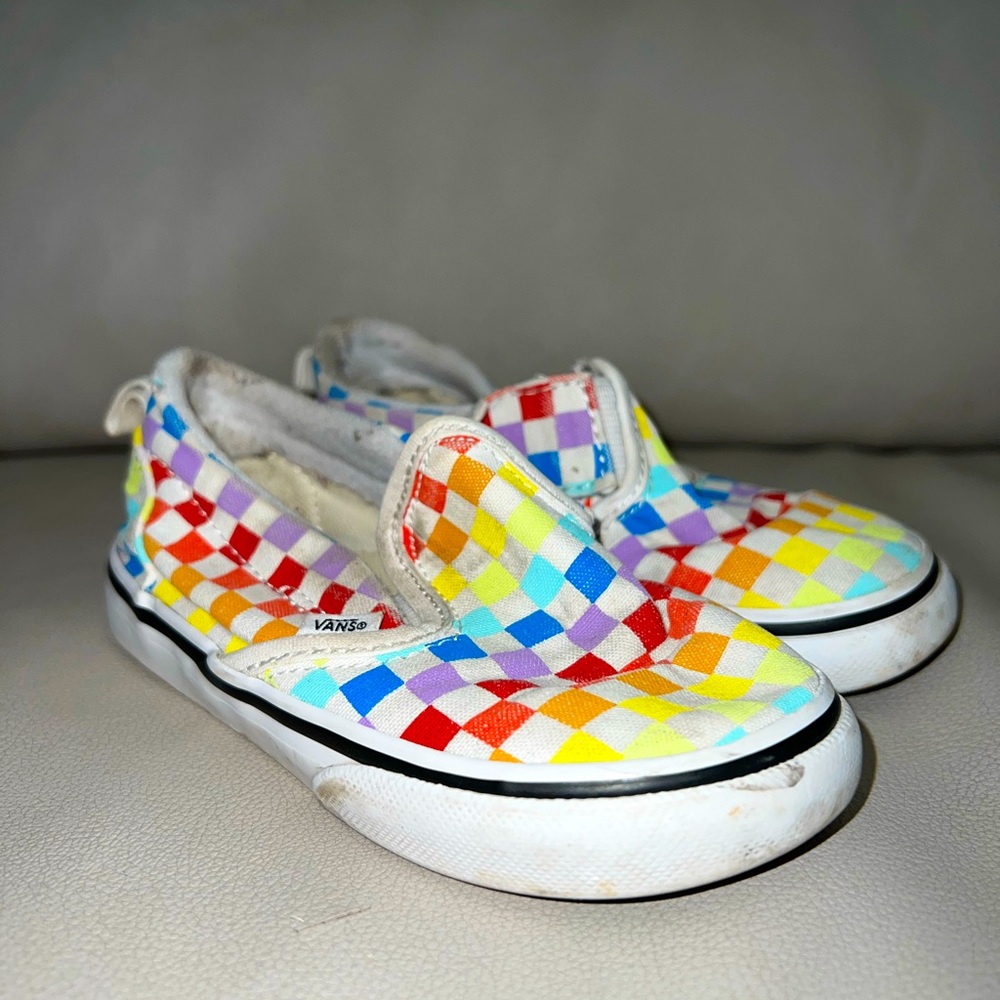 Checkered Vans